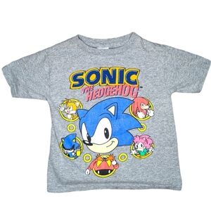 Vintage Delta pro weight tag Sonic the hedgehog youth T-shirt size 4